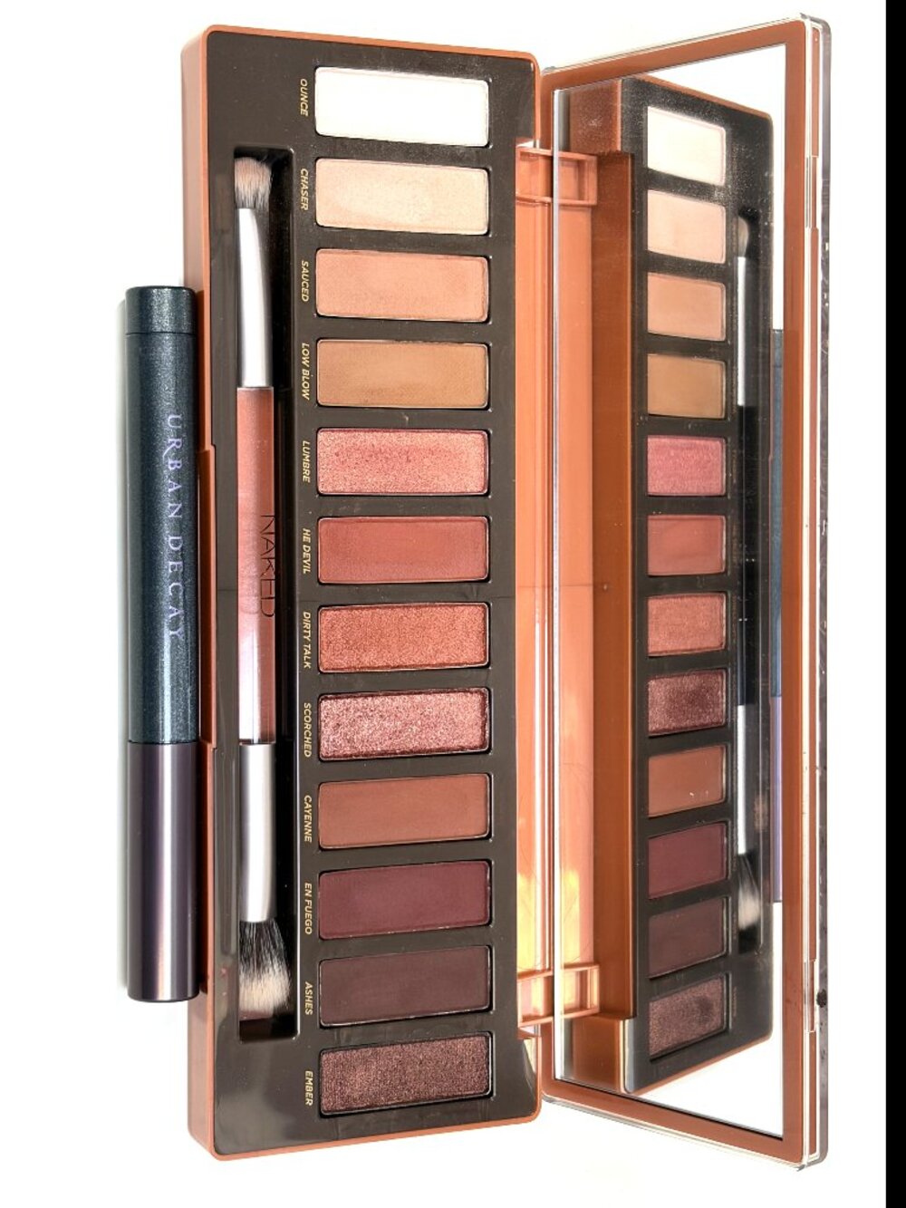 Urban Decay Naked Heat Palette + NWOT Eyeshadow Stick Bundle